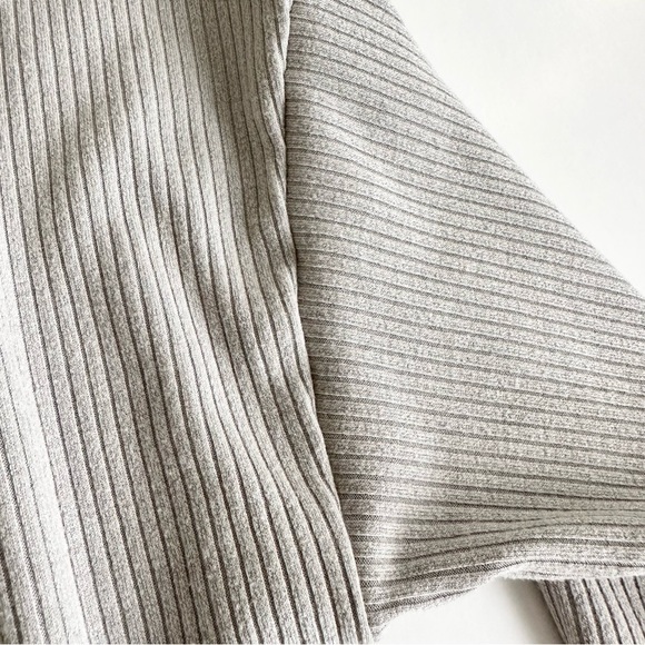 | vici - gray ribbed matching minimalist lounge set  - small | - Picture 14 of 16